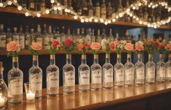 Trendy w wódce na weselach na przestrzeni lat.